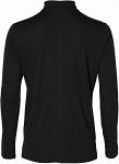 Asics Silver Long Sleeve 1/2 Zip Top Performance Black
